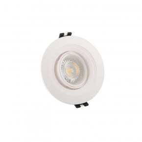 DK3029-WH Встраиваемый светильник, IP 20, 10 Вт, GU5.3, LED, белый, пластик в Тавде - tavda.ok-mebel.com | фото 4