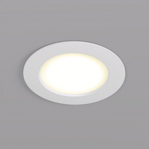 DK3046-WH Встраиваемый светильник, IP 20, 5Вт, LED, белый, пластик в Тавде - tavda.ok-mebel.com | фото