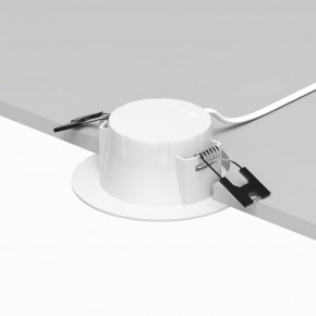 DK3046-WH Встраиваемый светильник, IP 20, 5Вт, LED, белый, пластик в Тавде - tavda.ok-mebel.com | фото 4