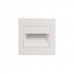 DK3050-WH Светильник встраиваемый в стену, IP 20, LED 3000, 1 Вт, белый, пластик в Тавде - tavda.ok-mebel.com | фото 3