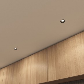 DK3055-BK Встраиваемый светильник, IP 20, 10 Вт, GU5.3, LED, черный, пластик в Тавде - tavda.ok-mebel.com | фото 4