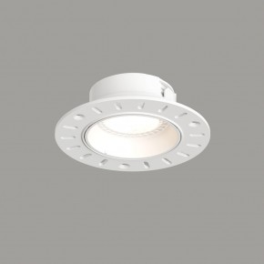 DK3055-WH Встраиваемый светильник, IP 20, 10 Вт, GU5.3, LED, белый, пластик в Тавде - tavda.ok-mebel.com | фото