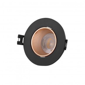 DK3061-BBR Встраиваемый светильник, IP 20, 10 Вт, GU5.3, LED, черный/бронзовый, пластик в Тавде - tavda.ok-mebel.com | фото