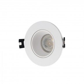 DK3061-WH Встраиваемый светильник, IP 20, 10 Вт, GU5.3, LED, белый/белый, пластик в Тавде - tavda.ok-mebel.com | фото