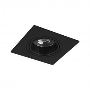 DK3071-BK Встраиваемый светильник, IP 20, 10 Вт, GU5.3, LED, черный/черный, пластик в Тавде - tavda.ok-mebel.com | фото 6