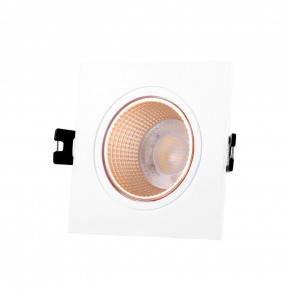 DK3071-WBR Встраиваемый светильник, IP 20, 10 Вт, GU5.3, LED, белый/бронзовый, пластик в Тавде - tavda.ok-mebel.com | фото
