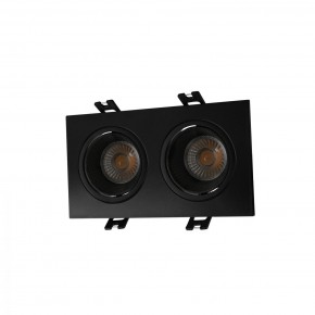 DK3072-BK Встраиваемый светильник, IP 20, 10 Вт, GU5.3, LED, черный/черный, пластик в Тавде - tavda.ok-mebel.com | фото