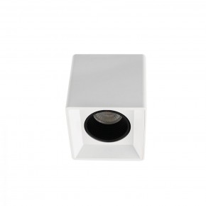 DK3080-WH+BK Светильник накладной IP 20, 10 Вт, GU5.3, LED, белый/черный, пластик в Тавде - tavda.ok-mebel.com | фото