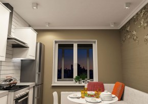 DK3080-WH Светильник накладной IP 20, 10 Вт, GU5.3, LED, белый/белый, пластик в Тавде - tavda.ok-mebel.com | фото 2