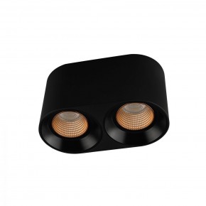 DK3096-BK+BR Светильник накладной IP 20, 10 Вт, GU5.3, LED, черный/бронзовый, пластик в Тавде - tavda.ok-mebel.com | фото