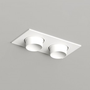 DK3122-WH Встраиваемый светильник, IP20, до 15 Вт, LED, GU5,3, белый, пластик в Тавде - tavda.ok-mebel.com | фото 2