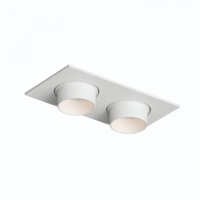 DK3122-WH Встраиваемый светильник, IP20, до 15 Вт, LED, GU5,3, белый, пластик в Тавде - tavda.ok-mebel.com | фото 4