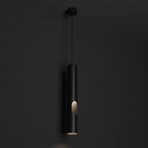 DK4045-BK Подвесной светильник, с декоративным вырезом, IP 20, до 15 Вт, LED, GU10, черный, алюминий в Тавде - tavda.ok-mebel.com | фото 2