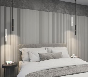 DK4045-WH Подвесной светильник, с декоративным вырезом, IP 20, до 15 Вт, LED, GU10, белый, алюминий в Тавде - tavda.ok-mebel.com | фото 4