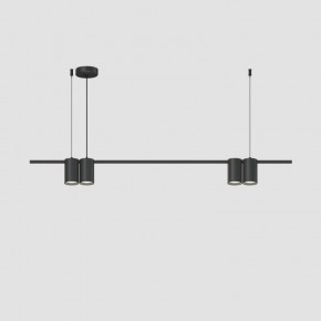 DK4061-BK Подвесной светильник ORBIT, IP20, 4xGU10 LED до 15 Вт, черный матовый, алюминий в Тавде - tavda.ok-mebel.com | фото
