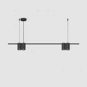 DK4061-BK Подвесной светильник ORBIT, IP20, 4xGU10 LED до 15 Вт, черный матовый, алюминий в Тавде - tavda.ok-mebel.com | фото 2