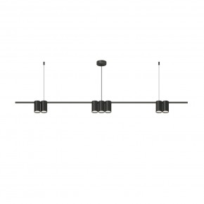 DK4063-BK Подвесной светильник ORBIT, IP20, 7xGU10 LED до 15 Вт, черный матовый, алюминий в Тавде - tavda.ok-mebel.com | фото 3