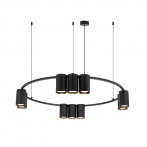 DK4065-BK Подвесной светильник ORBIT, IP20, 10xGU10 LED до 15 Вт, черный матовый, алюминий в Тавде - tavda.ok-mebel.com | фото 3