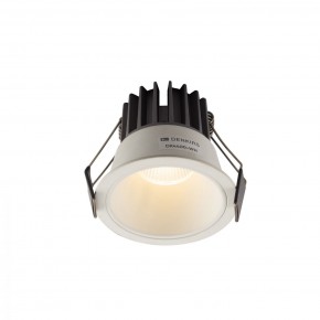 DK4400-WH Встраиваемый светильник, IP 20, 7 Вт, LED 3000, белый, алюминий в Тавде - tavda.ok-mebel.com | фото