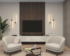 DK5010-BK Бра 600 мм, 3000К, IP20, 5 Вт, черный, алюминий в Тавде - tavda.ok-mebel.com | фото 5