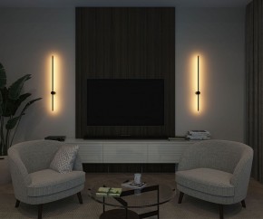 DK5014-BK Бра 1000 мм, 3000К, IP20, 12 Вт, черный, алюминий в Тавде - tavda.ok-mebel.com | фото 6