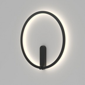 DK5035-BK Бра ROUND со светодиодом, IP20, 24W, 3000/4000/6500K, черный, алюминий в Тавде - tavda.ok-mebel.com | фото