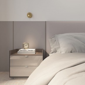 DK5072-SB Бра SHINE WALL со светодиодом, D104*H68, IP20, 3000К, 3W, RA?90, сатинированная латунь, алюминий в Тавде - tavda.ok-mebel.com | фото 9