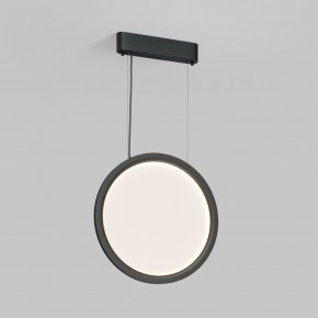 DK6604-BK Подвесной вертикальный светильник Veil со светодиодом H1500 d450 220V 36W 3000-6000K IP20 черный алюминий в Тавде - tavda.ok-mebel.com | фото