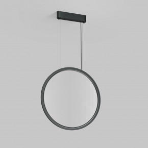 DK6606-BK Подвесной вертикальный светильник Veil со светодиодом H1700 d600 220V 48W 3000-6000K IP20 черный алюминий в Тавде - tavda.ok-mebel.com | фото 4
