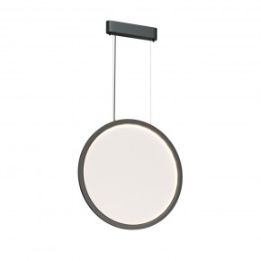 DK6606-BK Подвесной вертикальный светильник Veil со светодиодом H1700 d600 220V 48W 3000-6000K IP20 черный алюминий в Тавде - tavda.ok-mebel.com | фото 5