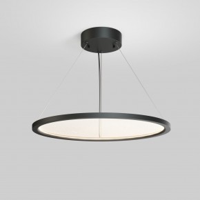 DK6616-BK Подвесной горизонтальный светильник Veil со светодиодом H900 d600 220V 48W 3000-6000K IP20 черный алюминий в Тавде - tavda.ok-mebel.com | фото