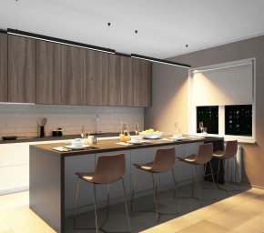 DK9153-BK Линейный светильник 42W 1500mm 3000K, черный в Тавде - tavda.ok-mebel.com | фото 7