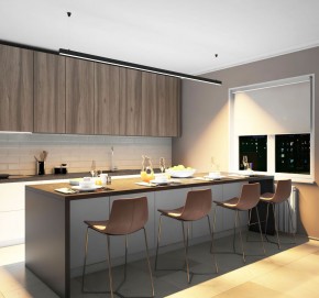 DK9253-BK Линейный светильник 62W 2500mm 3000K, черный в Тавде - tavda.ok-mebel.com | фото 5