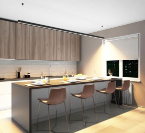 DK9303-BK Линейный светильник 72W 3000mm 3000K, черный в Тавде - tavda.ok-mebel.com | фото 5