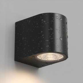 DK9790-BK Настенный уличный светильник NARVIK, IP44, GU10 LED, до 15 Вт, черный, алюминий в Тавде - tavda.ok-mebel.com | фото 3