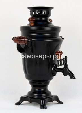 Электрический самовар "Черный Русский" матовый тюльпан в наборе на 1,5 литра. Ограниченная серия. в Тавде - tavda.ok-mebel.com | фото 4