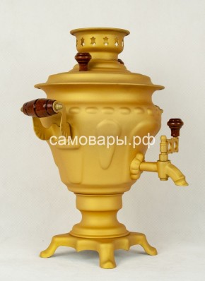 Электрический самовар "Русское золото" матовая груша на 2 литра (Ограниченная серия) в Тавде - tavda.ok-mebel.com | фото 3