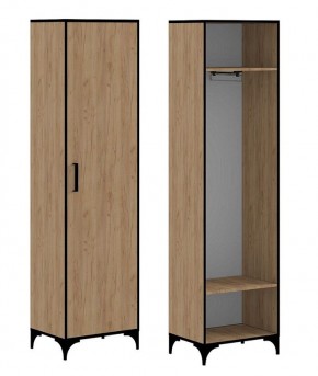 ЭНТЕР ЛОФТ Шкаф для одежды (Дуб Золотой) в Тавде - tavda.ok-mebel.com | фото