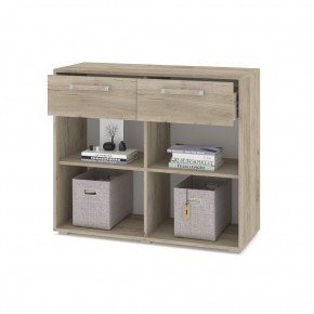 ФЛОРИДА Гостиная (модульная) дуб серый/белый в Тавде - tavda.ok-mebel.com | фото 7