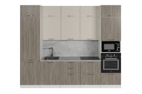 ФЬЮДЖИ Кухонный гарнитур Экстра (3000 мм) в Тавде - tavda.ok-mebel.com | фото 3