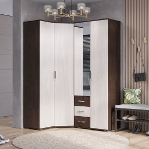 Гостиная Белла (модульная) венге/ясень белый в Тавде - tavda.ok-mebel.com | фото 15