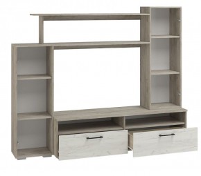 Гостиная Эмма МИНИ (Дуб Крафт серый/белый) в Тавде - tavda.ok-mebel.com | фото 2
