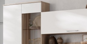 Гостиная Флай (ЦС-01/ШК-04) дуб сонома/белый в Тавде - tavda.ok-mebel.com | фото 11