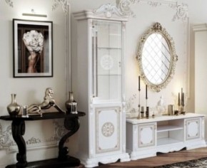 Гостиная Грация (комплект) белый/золото в Тавде - tavda.ok-mebel.com | фото 3