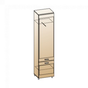 Гостиная Камелия Композиция 3 (Гикори Джексон темный) в Тавде - tavda.ok-mebel.com | фото 2