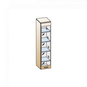 Гостиная Камелия Композиция 3 (Гикори Джексон темный) в Тавде - tavda.ok-mebel.com | фото 3