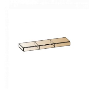 Гостиная Камелия Композиция 4 (Гикори Джексон темный) в Тавде - tavda.ok-mebel.com | фото 5