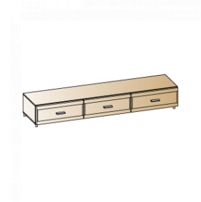 Гостиная Камелия Композиция 7 (Гикори Джексон темный) в Тавде - tavda.ok-mebel.com | фото 8