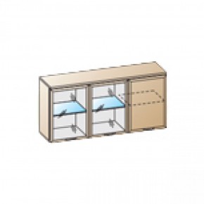 Гостиная Карина Композиция 10 (Гикори Джексон светлый) в Тавде - tavda.ok-mebel.com | фото 8