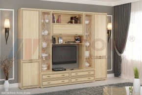 Гостиная Карина Композиция 19 (Ясень Асахи) в Тавде - tavda.ok-mebel.com | фото
